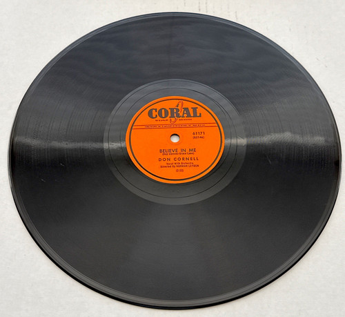 Don Cornell – Believe In Me / Little Lucy - 78 RPM Coral 61171