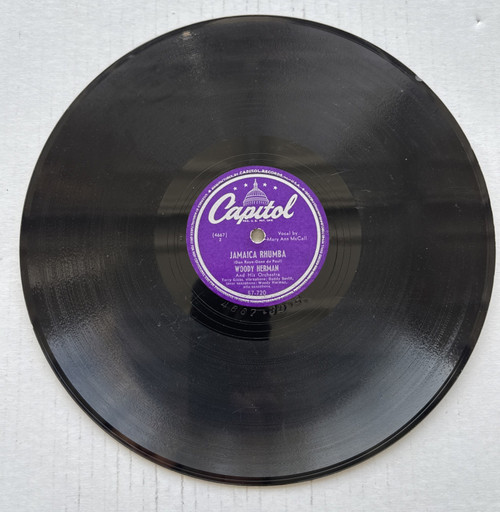 Woody Herman & His Orchestra – Tenderly / Jamaica Rhumba 78 RPM Capitol 57-720