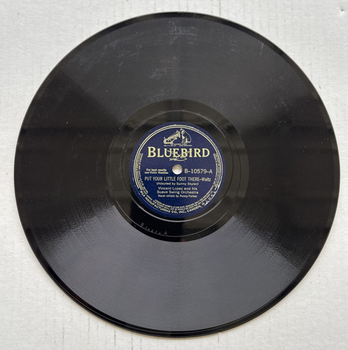 Vincent Lopez– Put Your Little Foot There / Boomps-A-Daisy78 RPM Bluebird B-1057