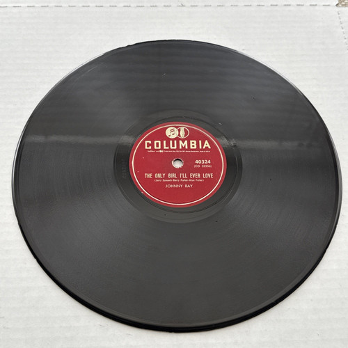 Johnnie Ray 78 RPM The Only Girl I'll Ever Love / Papa Loves Mambo - Columbia