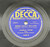 Andrews Sisters - Mean To Me / Sweet Molly Malone 78 RPM Decca 3440