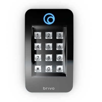 Brivo Tritechnology Reader with Keypad SingleGang