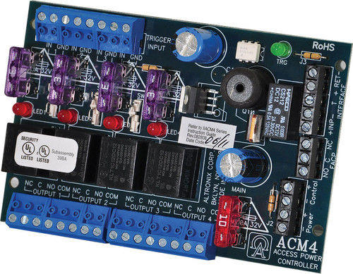 Altronix ACM4 Triggered Power Output