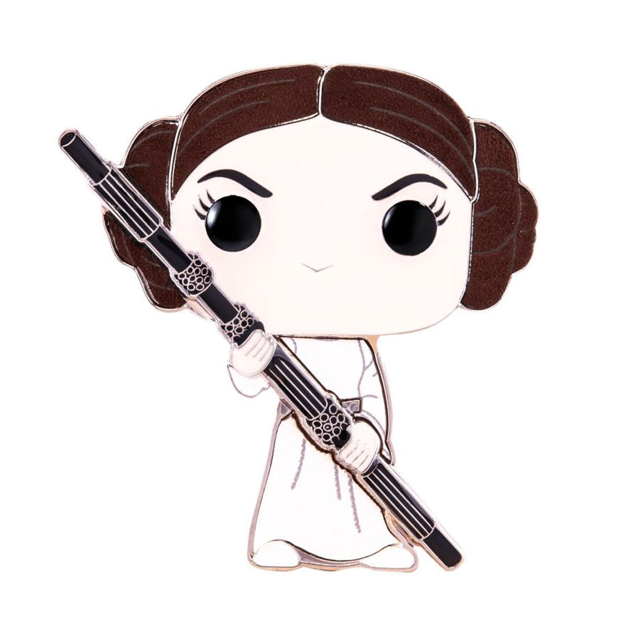 Star Wars Princess Leia Large Enamel Pop! Pin #01