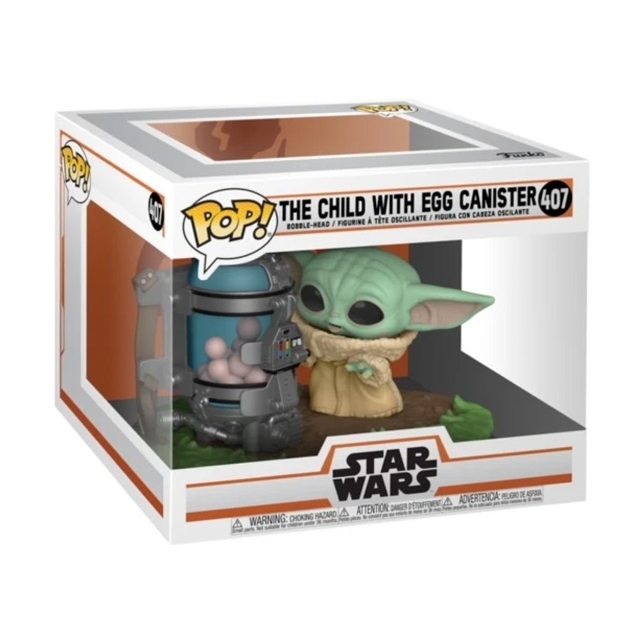 Star Wars The Mandalorian The Child With Egg Canister Pop