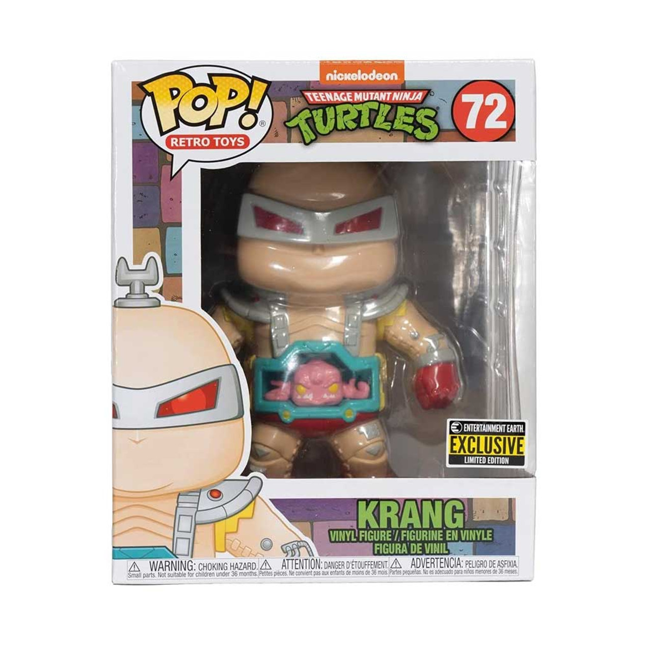 Teenage Mutant Ninja Turtles Krang 6-Inch Pop! Vinyl Figure #72