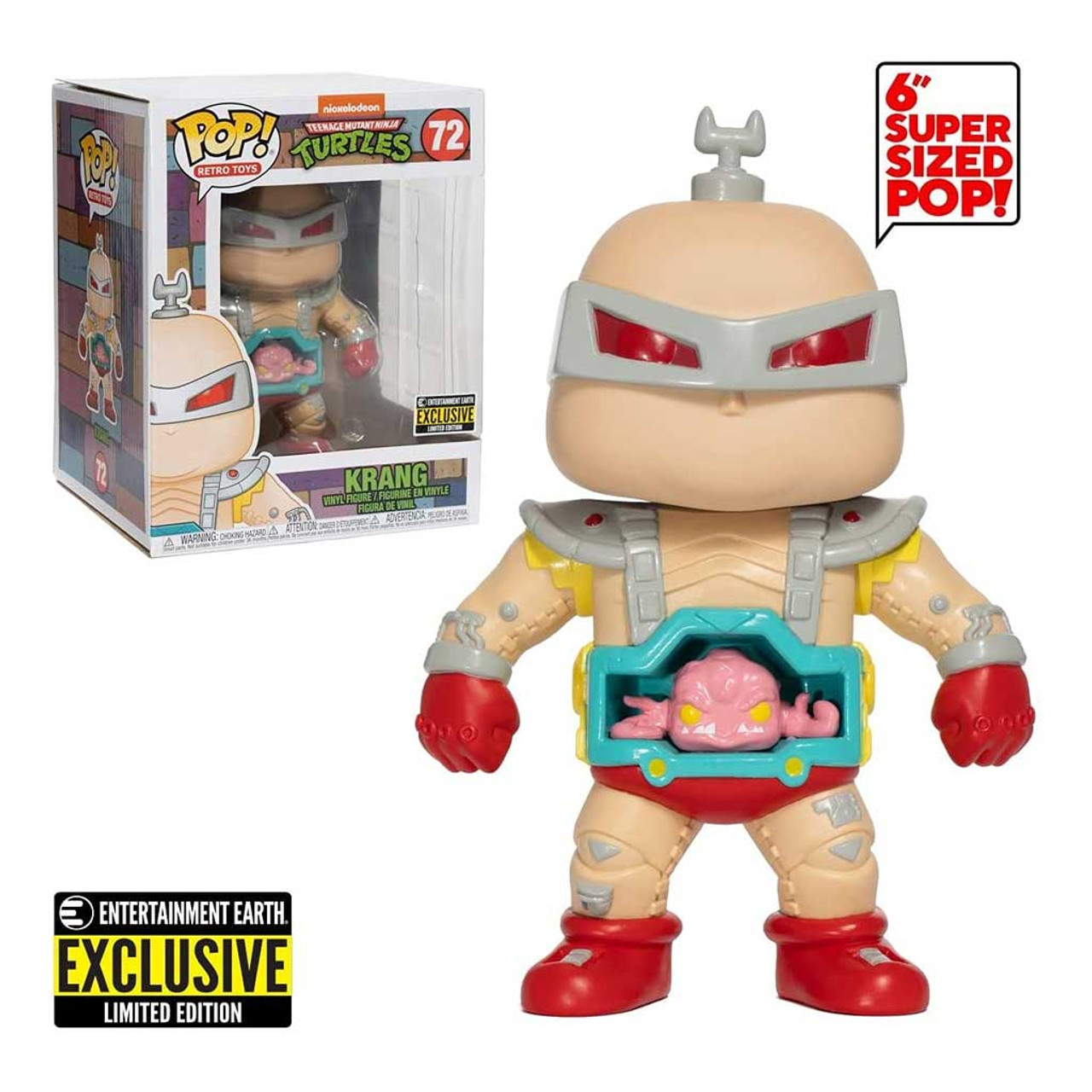 Teenage Mutant Ninja Turtles Krang 6-Inch Pop! Vinyl Figure #72