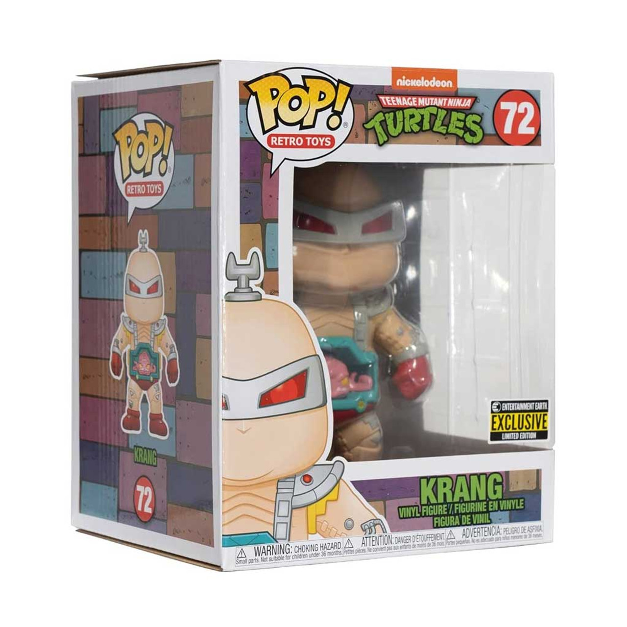 Teenage Mutant Ninja Turtles Krang 6-Inch Pop! Vinyl Figure #72