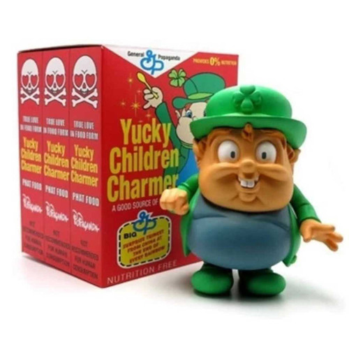 Yucky Children Charmer Cereal Killers Series Last Fat Breakfast by Ron English Designer Vinyl Figure