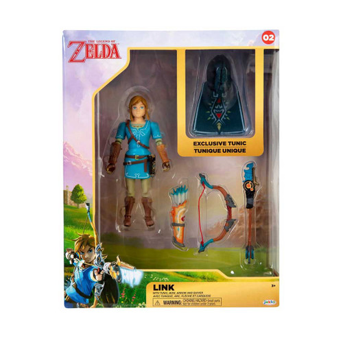 The Legend of Zelda Breath of the Wild Link 4-Inch Action Figure