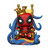 Marvel Heroes King Deadpool on Throne Deluxe Pop! Vinyl Figure #724