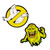 Ghostbusters Glow-in-the-Dark Pin Set of 2 Limited EditionEnamel Pin Set