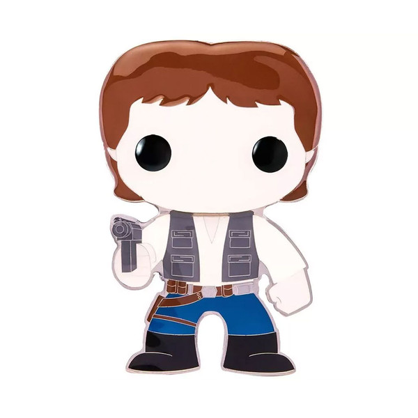 Star Wars Han Solo Large Enamel Pop! Pin #03