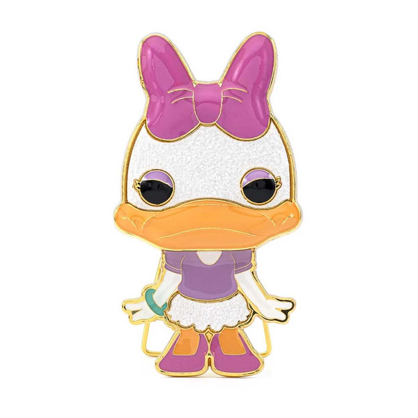 Disney Daisy Duck Large Enamel Pop! Pin #04