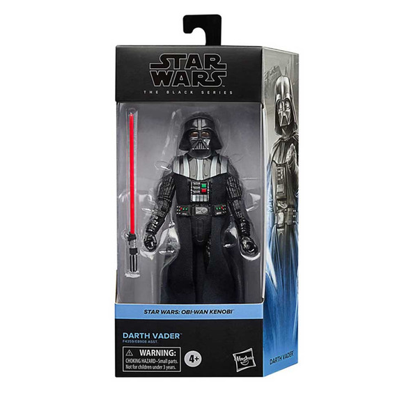 Star Wars The Black Series Darth Vader Obi-Wan Kenobi 6-Inch Action Figure