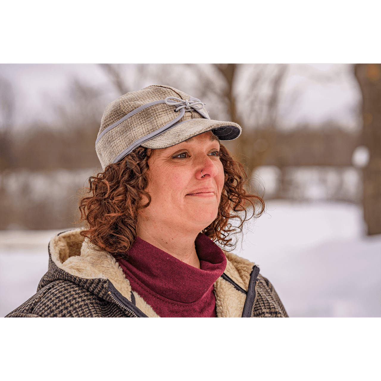 The Ida Kromer Wool Cap | Stormy Kromer® display picture 3