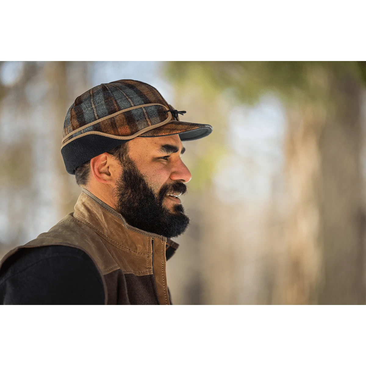 The Rancher Insulated Wool Cap | Stormy Kromer® display picture 1