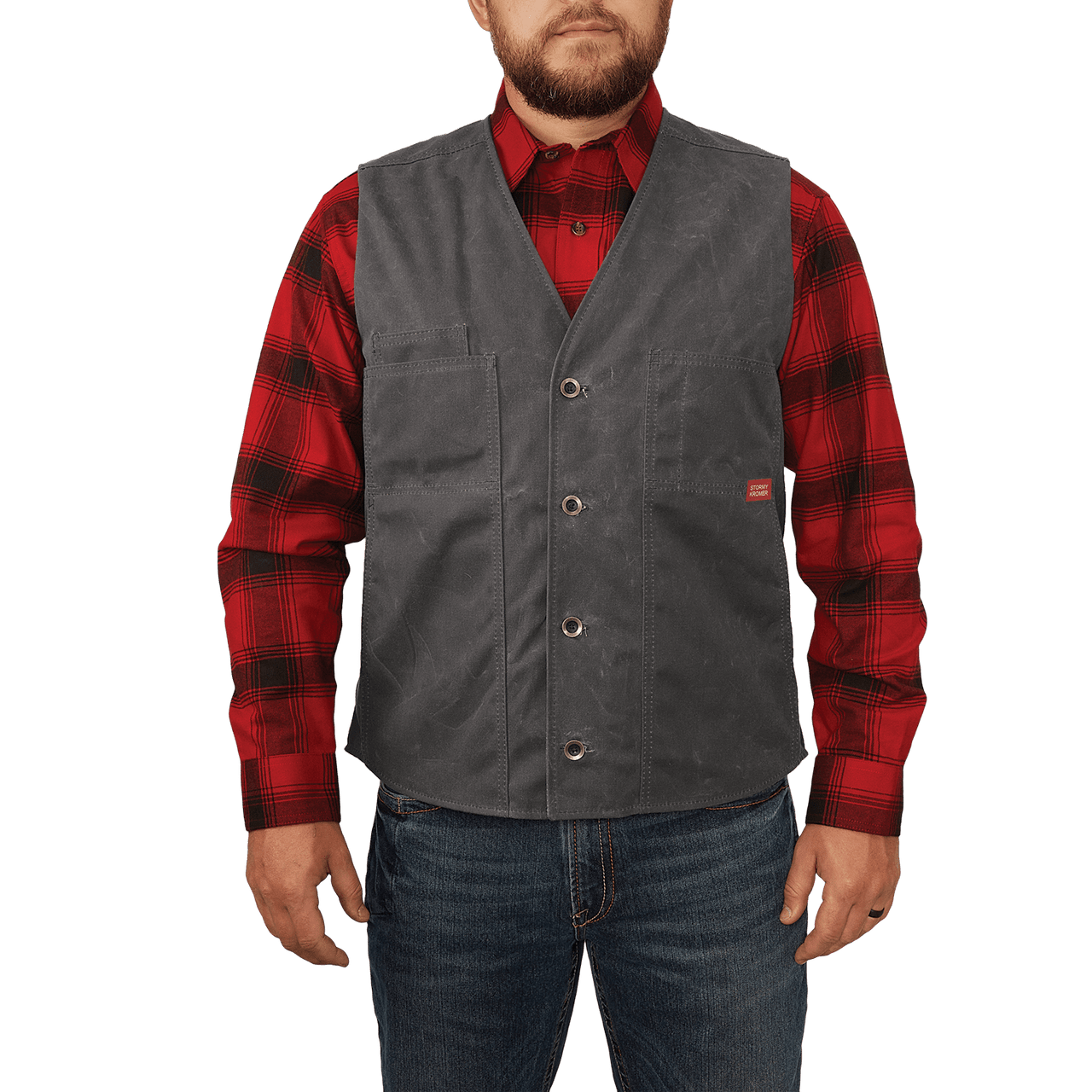 The Waxed Cotton Vest Stormy Kromer®