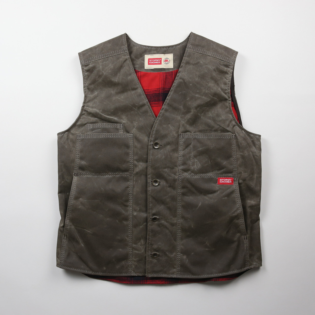 The Waxed Cotton Vest | Stormy Kromer®