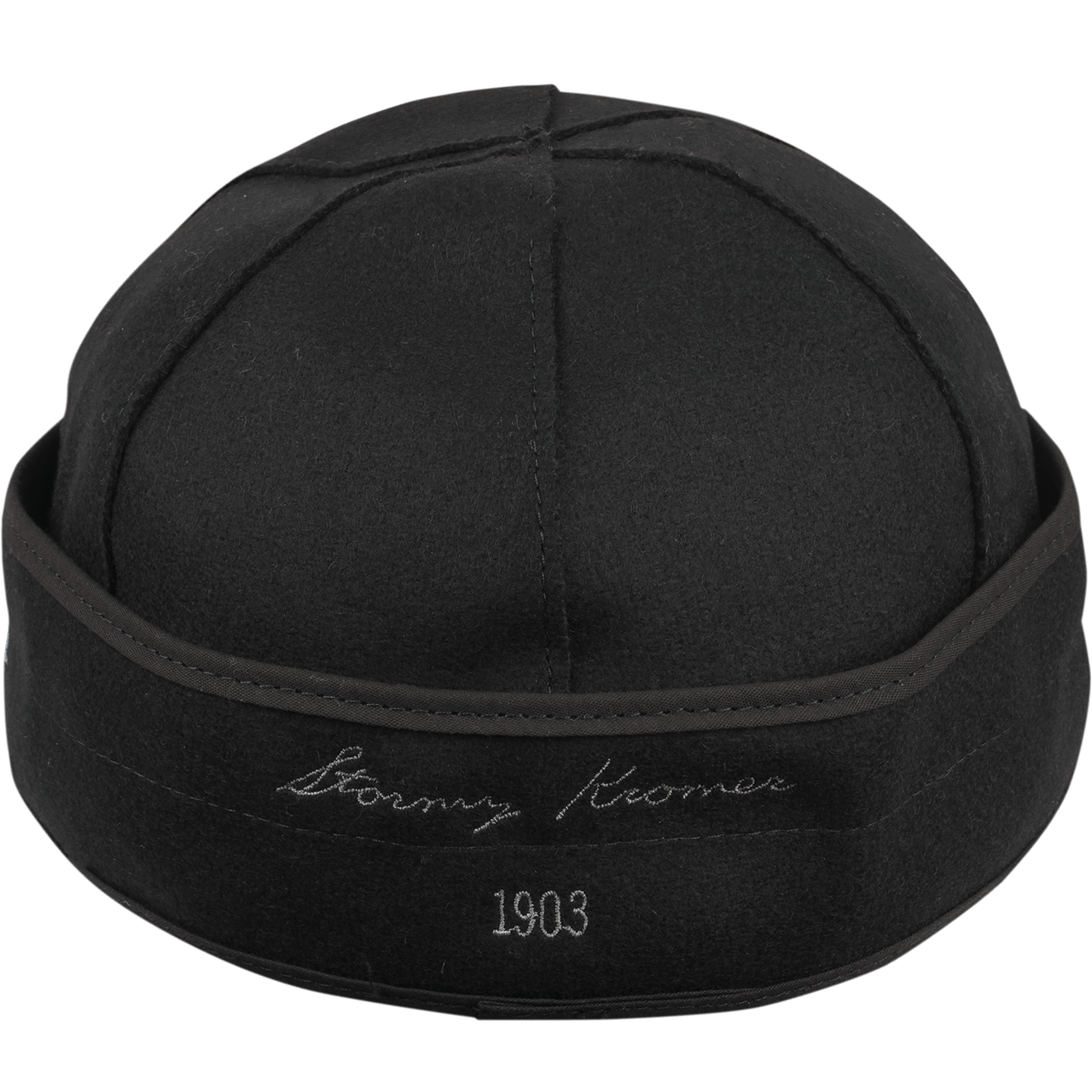 Original Charcoal Wool Cap With State | Stormy Kromer®