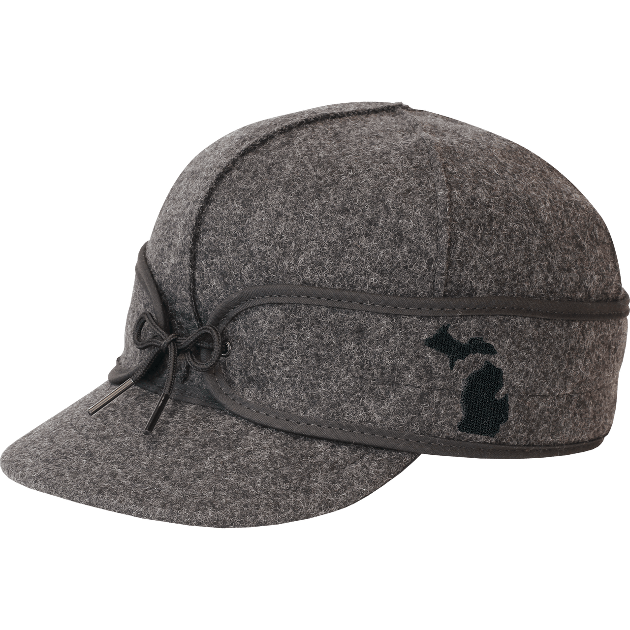 キャップ VARZAR l tip wool Madoros cap charcoal Original Charcoal Wool Cap With State | Stormy Kromer®