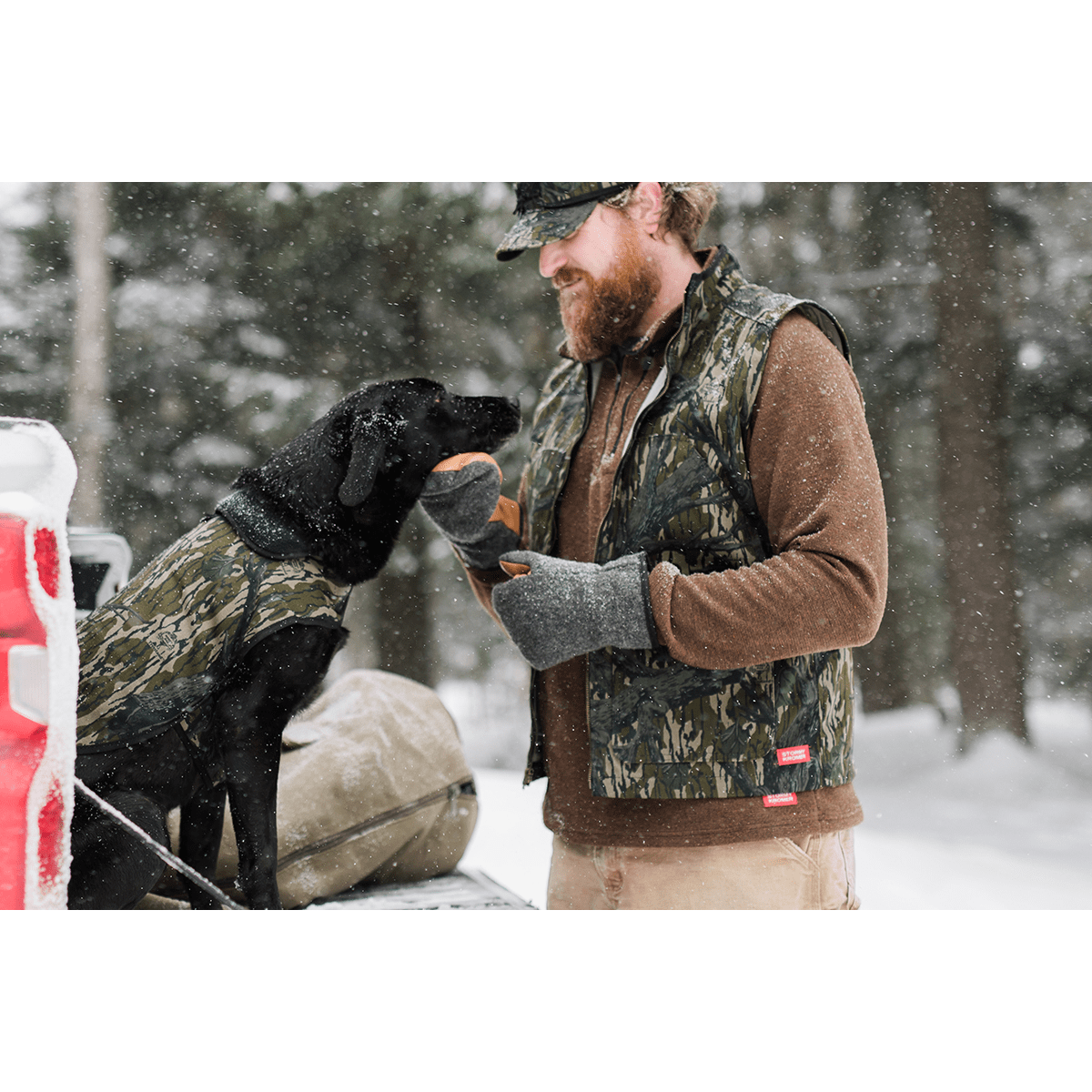 Waxed Cotton Dog Jacket Waterproof Canvas Dog Vest