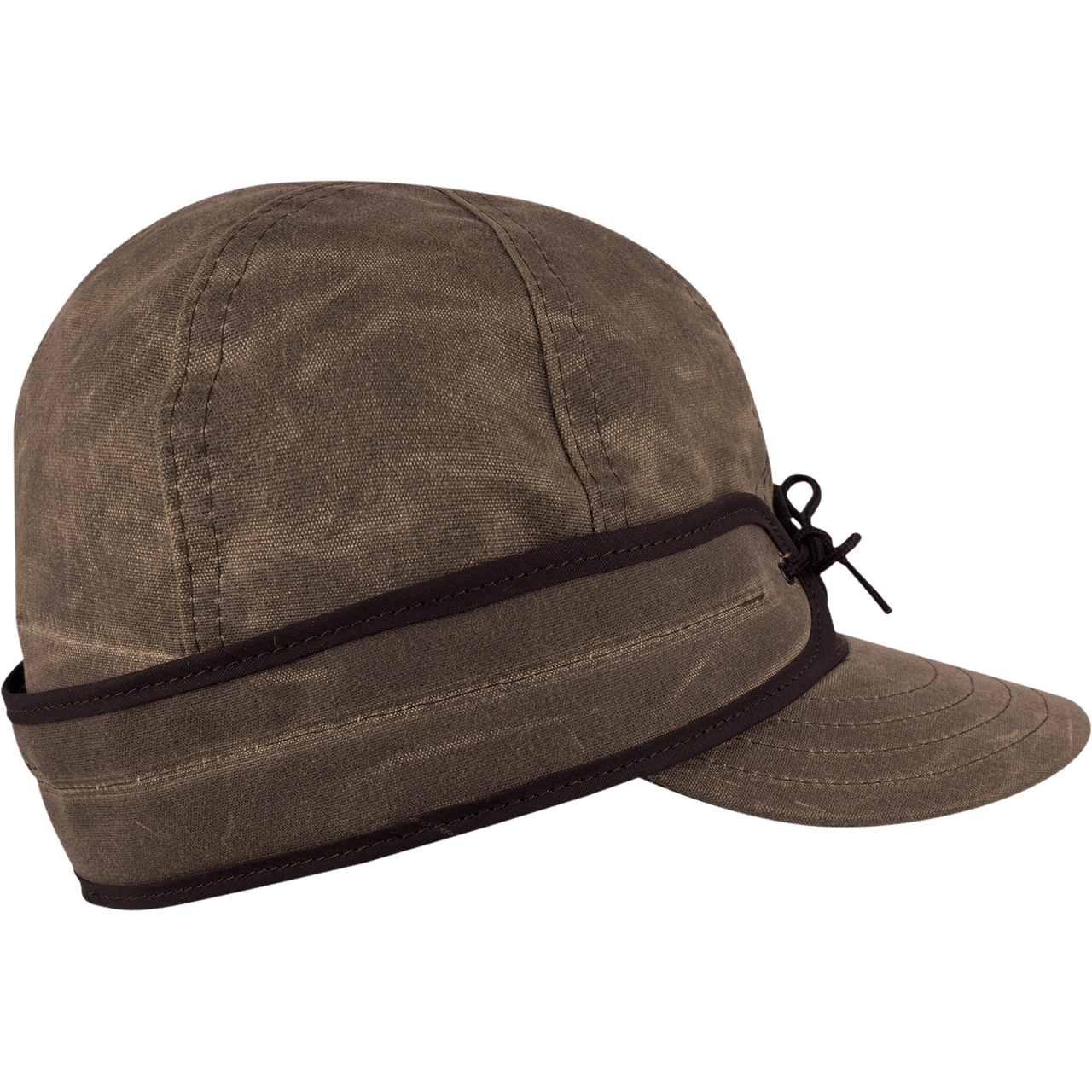 Insulated Waxed Cotton Cap With Earband | Stormy Kromer®