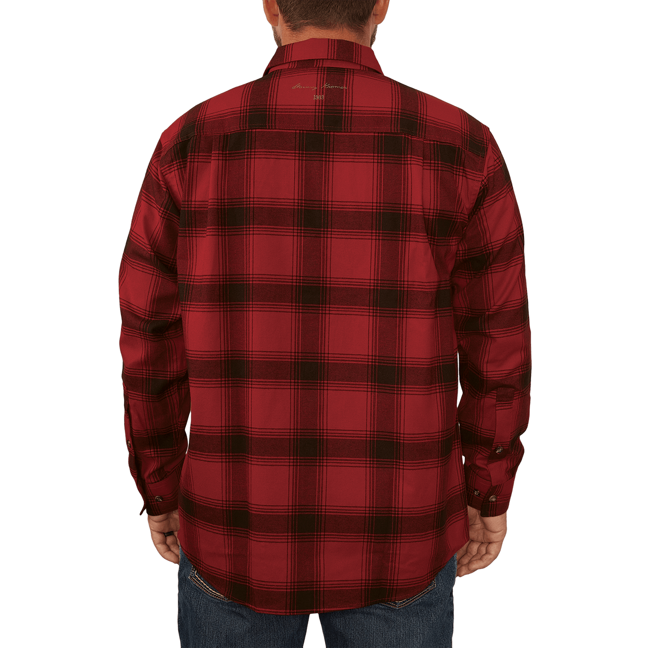 最終決算 Button-Up Plaid - Shirt Flannel Men's for Comfort Outdoor トップス