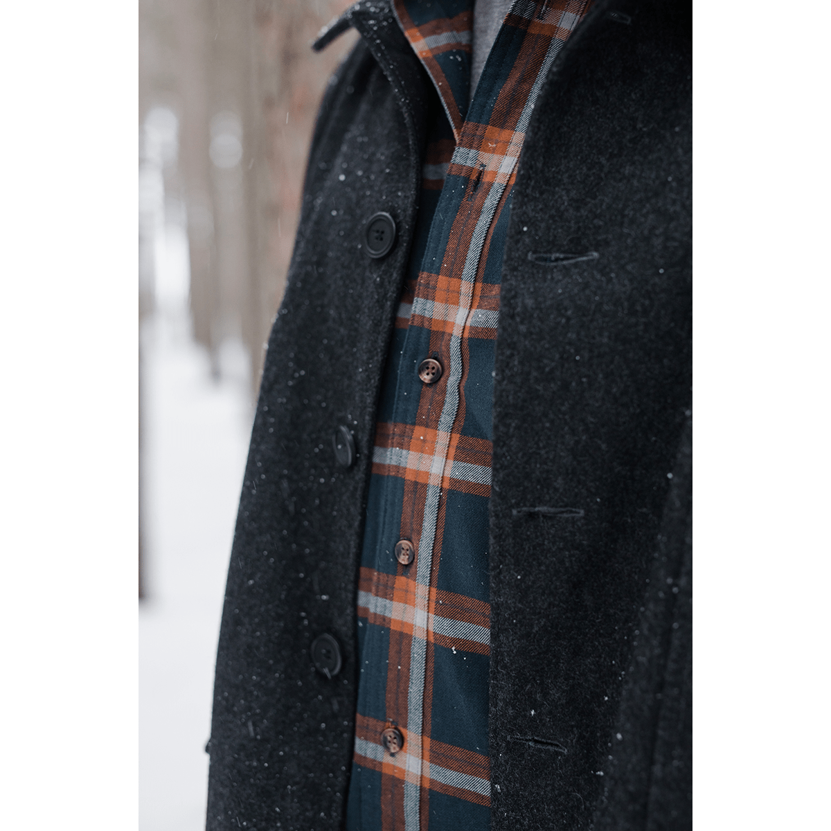Stormy Kromer Flannel Shirt in Buckthorn Plaid main image 0
