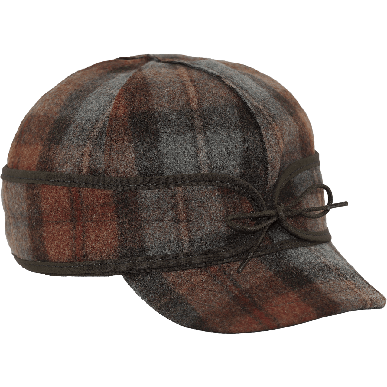 The Archer Cap – Short Brim Wool Cap with Pulldown Earband
