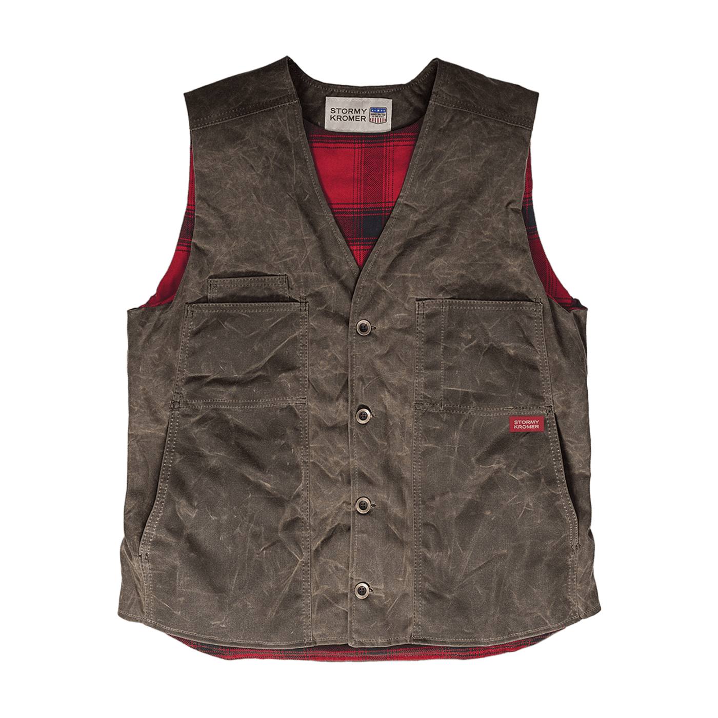 wax canvas vest