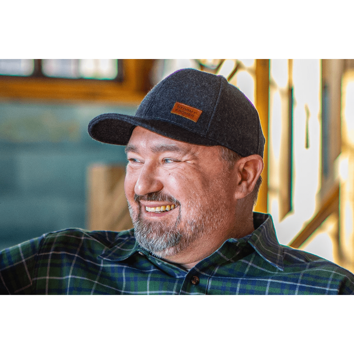 Stormy Kromer 'The Curveball' 100% Wool Caps in Ch
