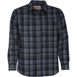 Ink Black Brushed Twill Shirt