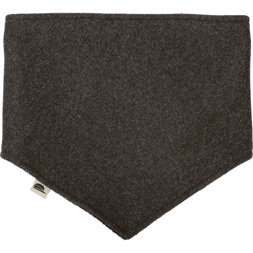 The Outsider Bandana in Wool in charcoal.