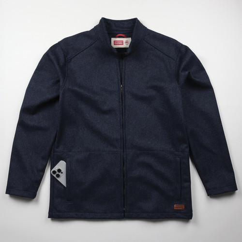 The Ironwood Jacket in navy.