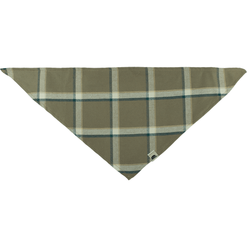 The SK Pet Bandana in Foliage