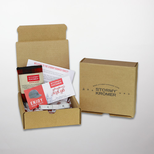 Cap Gifting Box showing box contents