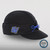 A black cap with the Grand Valley State logo embroidered on the earband.
