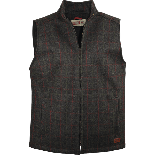 Men's Wool Button Vest - Classic Vintage Style
