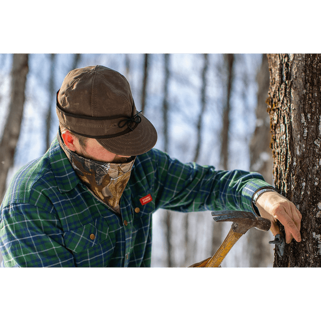 stormy kromer waxed cotton cap