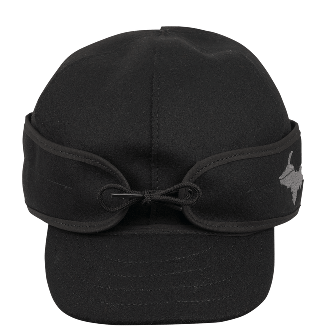 Original Red/Black Wool Cap With State 