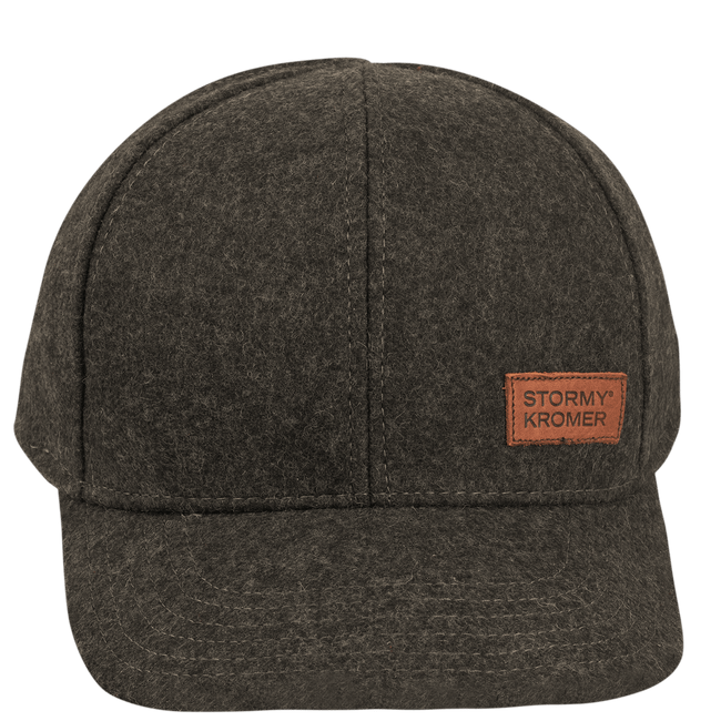 Curveball Wool Baseball Cap | Stormy 