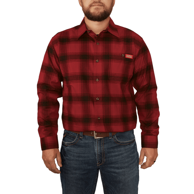 Storm Fighter Lined Quilted Plaid Shirt 2XLarge