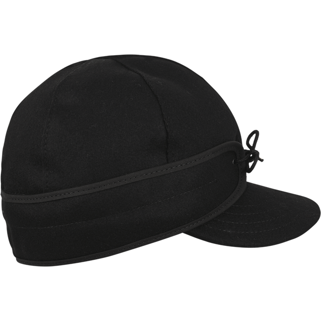 Original Black Wool Cap With State | Stormy Kromer®