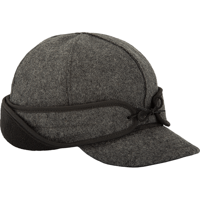 blaze orange wool hat