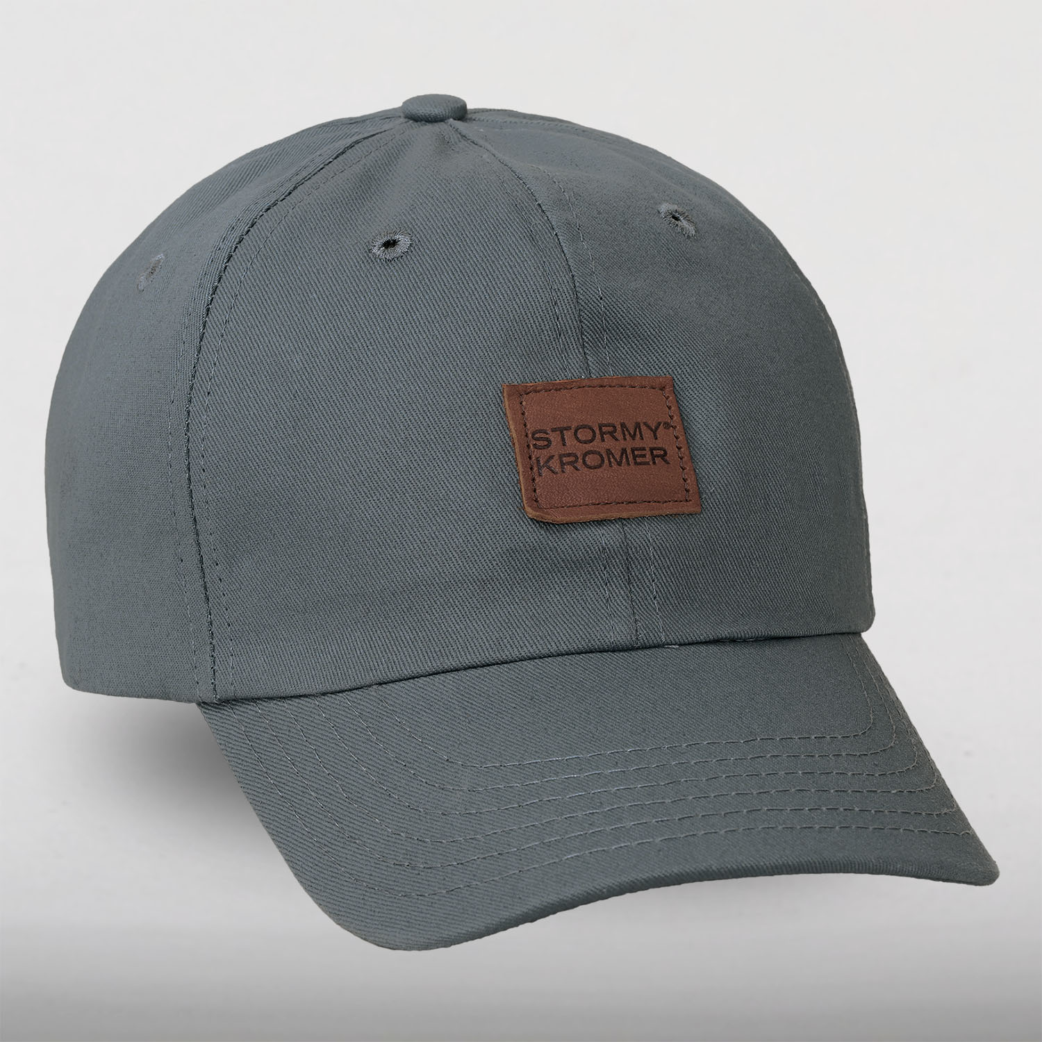 Twill Ballcap - Classic Dad Hat with Leather Logo Patch