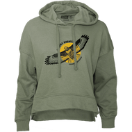 Ladies Terry Hoodie - Soaring Hawk