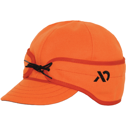 First Lite x Stormy Kromer Midway Cap Blaze Orange Hunting Cap - Main Image