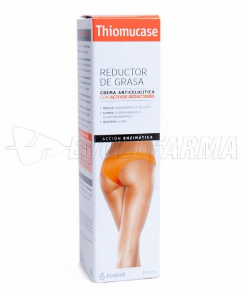 Thiomucase crema anticelulítica. envase 200 mL.