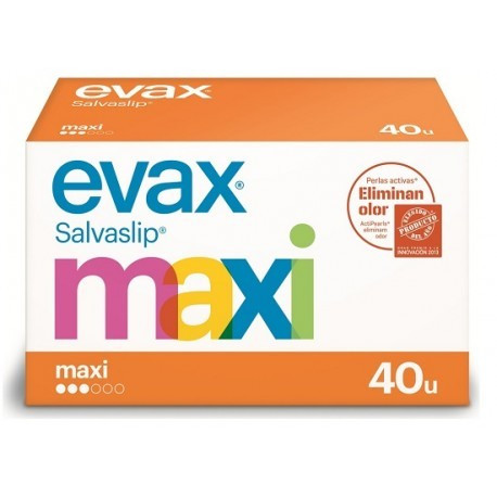 Protectores evax cottonlike protege slip maxi 40 protege-slip